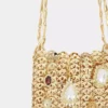 1969 gold nano bag with charms
