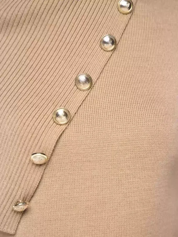 Beige Sweater in wool