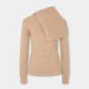 Beige Sweater in wool