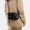 Black Paco crossbody leather bag