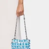 Blue sparkle nano bag