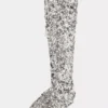 Boots with sequins