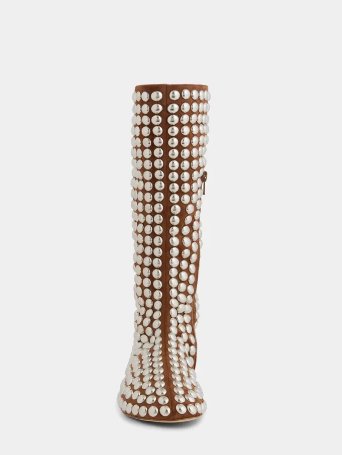 Boots with studs