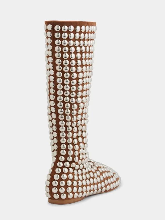 Boots with studs