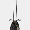 Bucket reversible Flip bag in leather