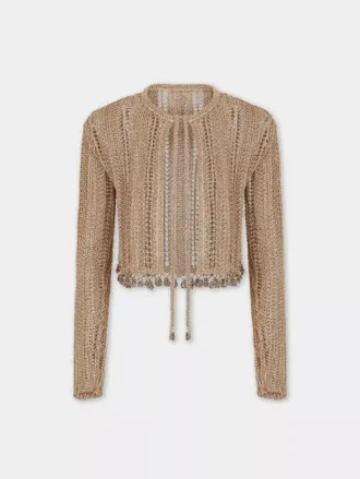 Cardigan in crochet
