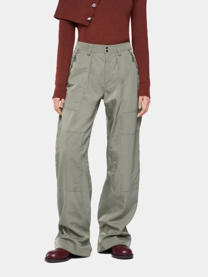 Cargo trousers in technical fabric