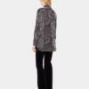 Crepe shirt with pearl embroidery