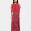 Crepe top with pearl embroidery