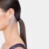 Crystal earrings