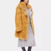 Fake fur coat