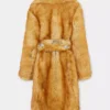 Fake fur coat