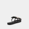 Flat sandals with strass