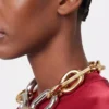 Gold and silver oversized XL link necklace Gold and silver oversized XL link necklace