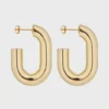 Gold XL link earrings Gold XL link earrings