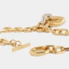 Gold xl link necklace