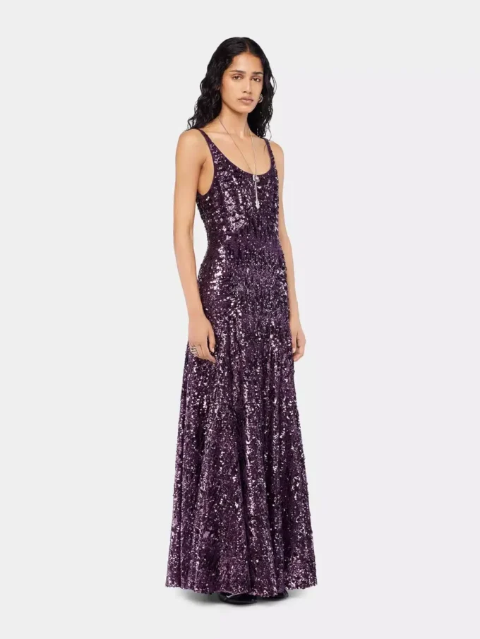 Gown sequin dress