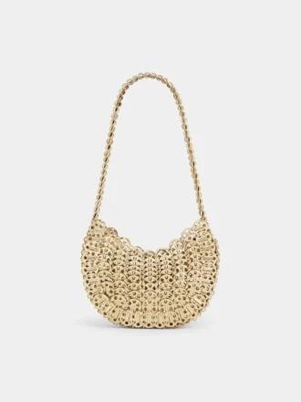 Iconic 1969 moon bag gold