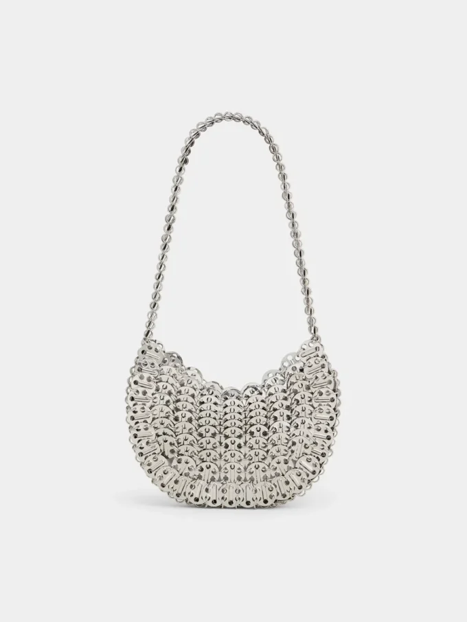 Iconic 1969 moon bag silver
