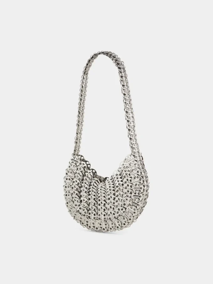 Iconic 1969 moon bag silver