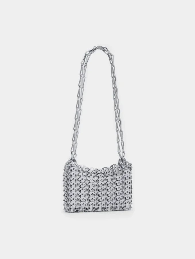 Iconic silver nano 1969 bag