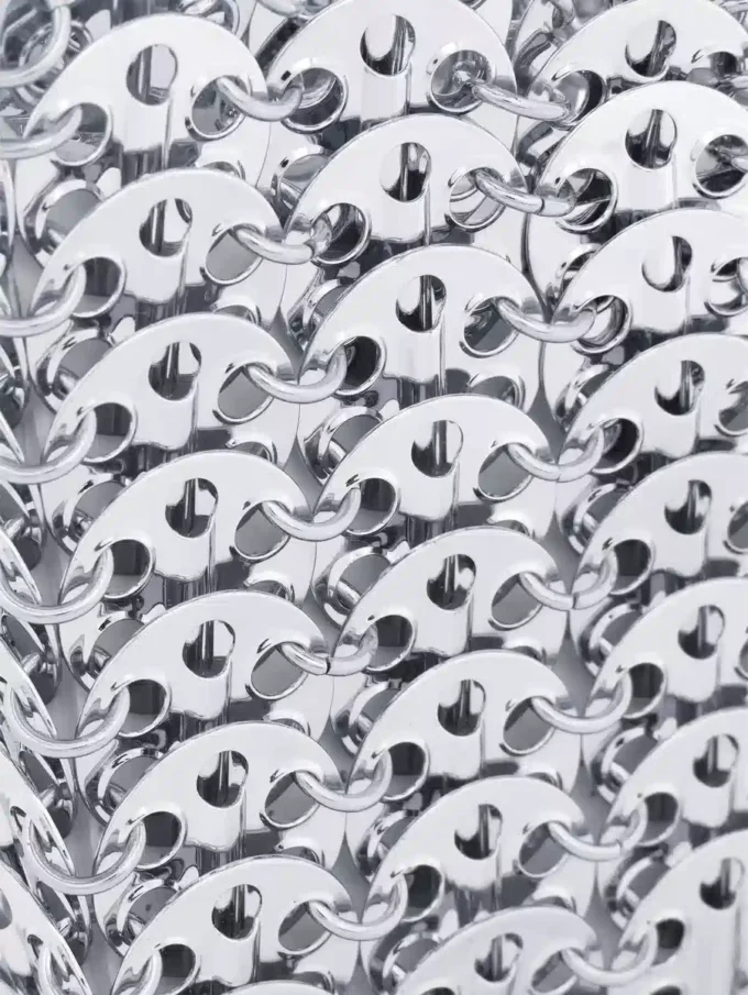 Iconic silver nano 1969 bag