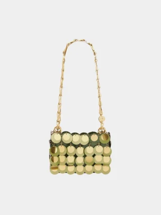 Kaki sparkle nano bag Kaki sparkle nano bag