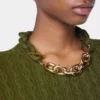 Khaki sweater in wool