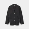 Knitted cardigan in wool and cashmere