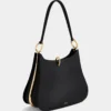 Large ring leather bag