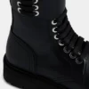 Leather boots