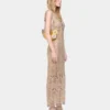 Long dress in crochet