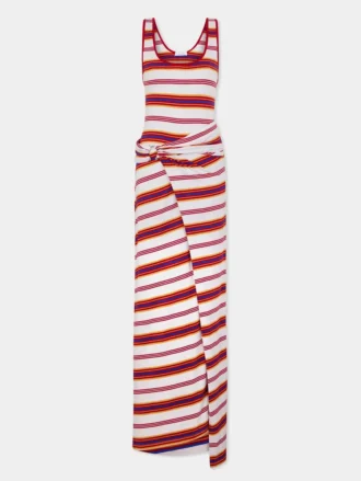 Long dress in jersey