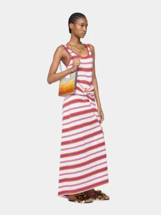 Long dress in jersey