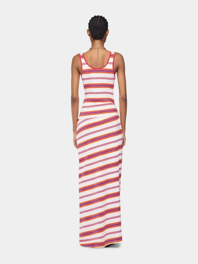 Long dress in jersey