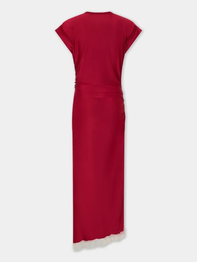 Long dress in jersey