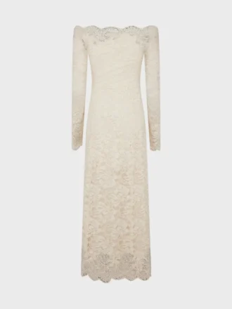 Long dress in lace