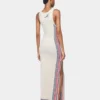 Long dress in terry jersey