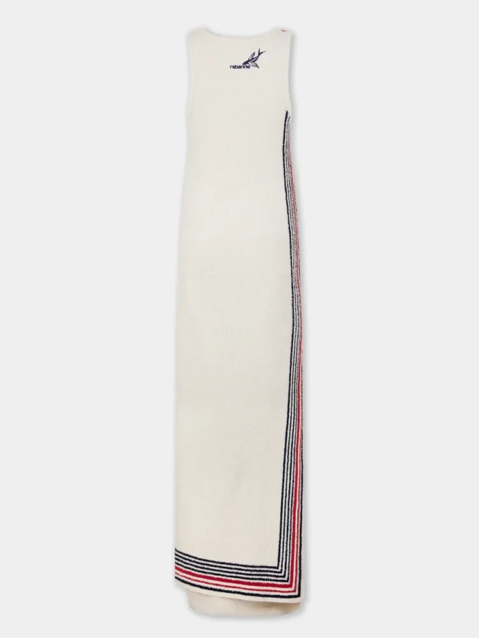 Long dress in terry jersey