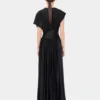 Long dress with ruched details