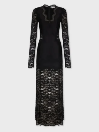 Long lace dress
