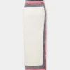 Long skirt in terry jersey