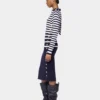 Midi dress in wool