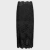 Midi skirt in lace