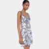Mini dress in assembly