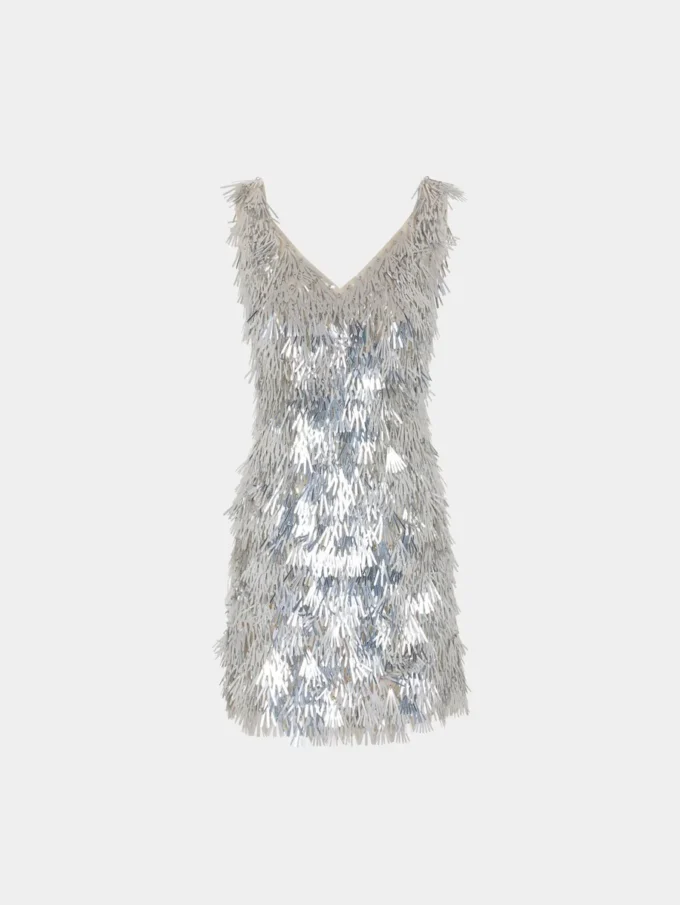 Mini dress in assembly