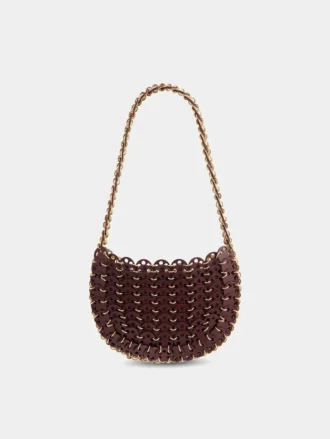 Moon reversible Flip bag in leather