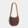 Moon reversible Flip bag in leather