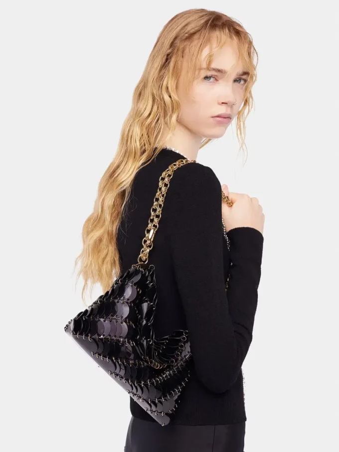 Paco night leather bag