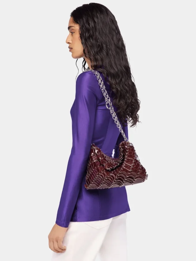 Paco night leather bag